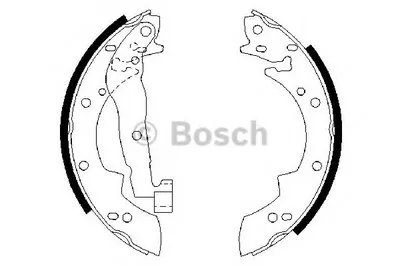 Комплект тормозных колодок BOSCH купить