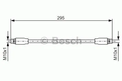 Тормозной шланг BOSCH купить