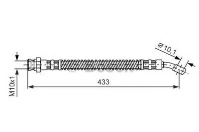 Тормозной шланг BOSCH купить