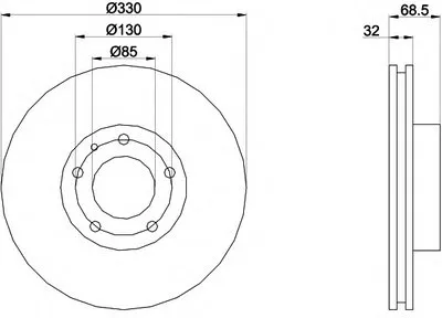 Тормозной диск TEXTAR купить