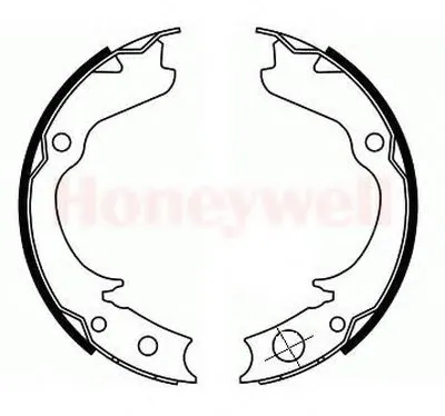 Комплект тормозных колодок, стояночная тормозная система JURID купить