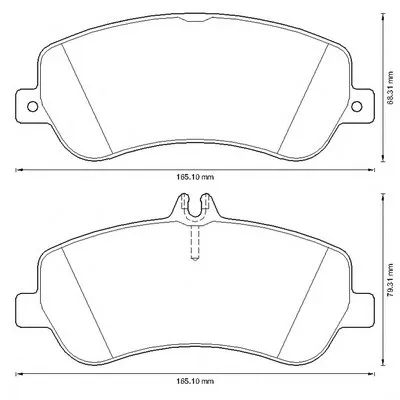 Комплект тормозных колодок, дисковый тормоз JURID купить