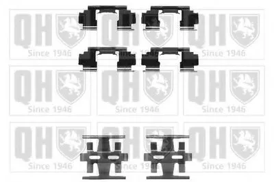 Комплектующие, колодки дискового тормоза QUINTON HAZELL купить