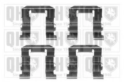 Комплектующие, колодки дискового тормоза QUINTON HAZELL купить