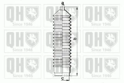 Комплект пылника, рулевое управление QUINTON HAZELL купить