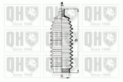 Комплект пылника, рулевое управление QUINTON HAZELL купить