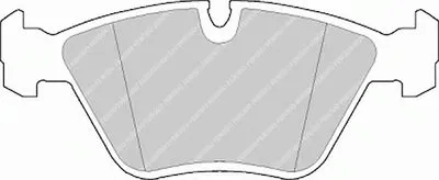 Комплект тормозных колодок, дисковый тормоз PREMIER FERODO купить