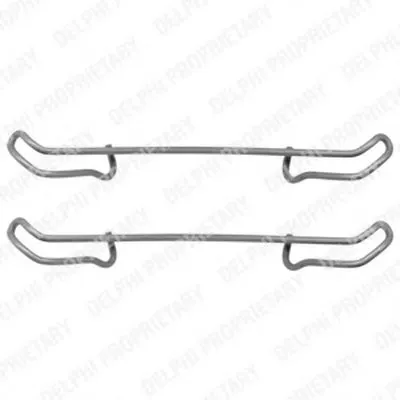 Комплектующие, колодки дискового тормоза DELPHI купить