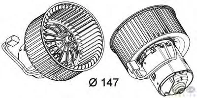 Вентиляция салона BEHR HELLA SERVICE купить
