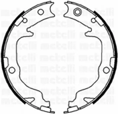 Комплект тормозных колодок, стояночная тормозная система METELLI купить