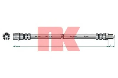 Тормозной шланг NK купить