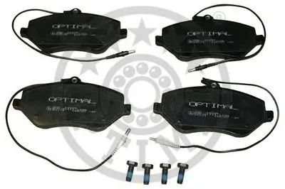 Комплект тормозных колодок, дисковый тормоз OPTIMAL купить