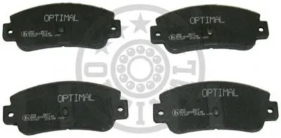 Комплект тормозных колодок, дисковый тормоз OPTIMAL купить