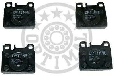 Комплект тормозных колодок, дисковый тормоз OPTIMAL купить