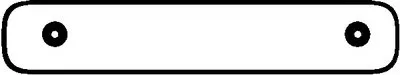Комплект прокладок, крышка головки цилиндра AJUSA купить