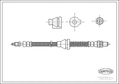 Тормозной шланг CORTECO купить