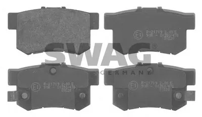 Комплект тормозных колодок, дисковый тормоз SWAG купить