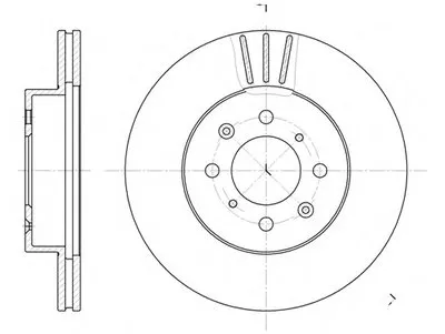 Тормозной диск REMSA купить