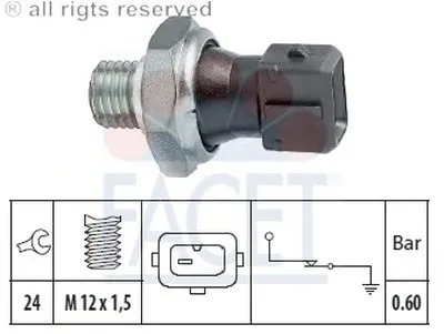Выключатель с гидропроводом FACET купить