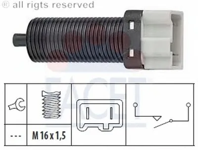 Выключатель, привод сцепления (Tempomat) FACET купить