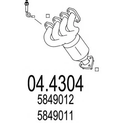 Катализатор для переоборудования MTS купить