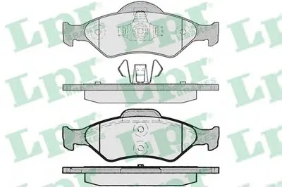 Комплект тормозных колодок, дисковый тормоз LPR купить