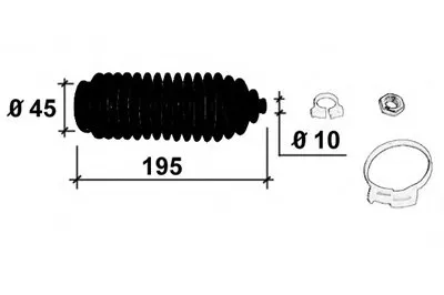 Комплект пылника, рулевое управление OCAP купить