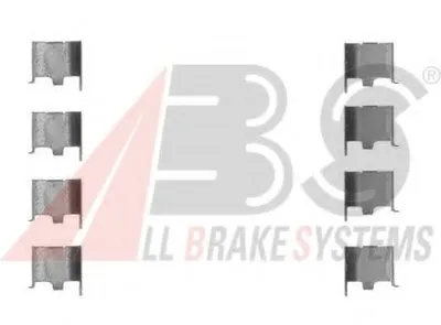 Комплектующие, колодки дискового тормоза A.B.S. купить