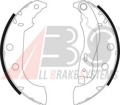 Комплект тормозных колодок A.B.S. купить