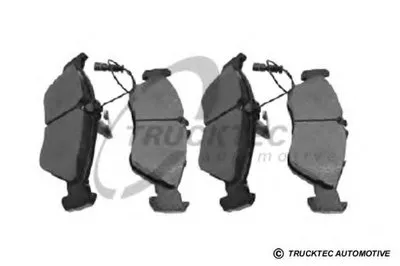 Комплект тормозных колодок, дисковый тормоз TRUCKTEC AUTOMOTIVE купить