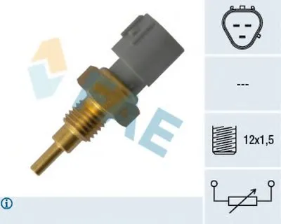 Датчик, температура охлаждающей жидкости FAE купить