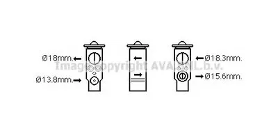Расширительный клапан, кондиционер AVA QUALITY COOLING купить