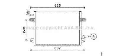 Конденсатор, кондиционер AVA QUALITY COOLING купить