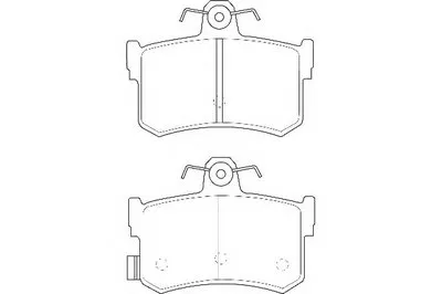 Комплект тормозных колодок, дисковый тормоз DURON купить
