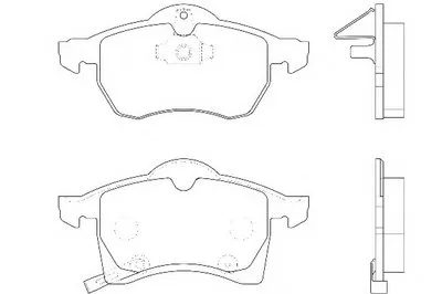 Комплект тормозных колодок, дисковый тормоз DURON купить