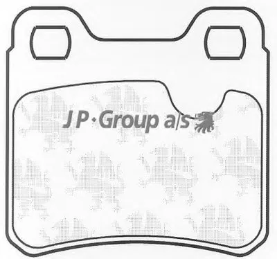 Комплект тормозных колодок, дисковый тормоз QH JP GROUP купить