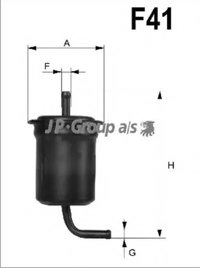 Топливный фильтр QH JP GROUP купить