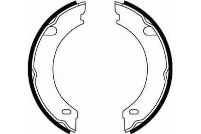 Комплект тормозных колодок, стояночная тормозная система GIRLING купить