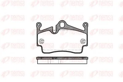 Комплект тормозных колодок, дисковый тормоз KAWE купить