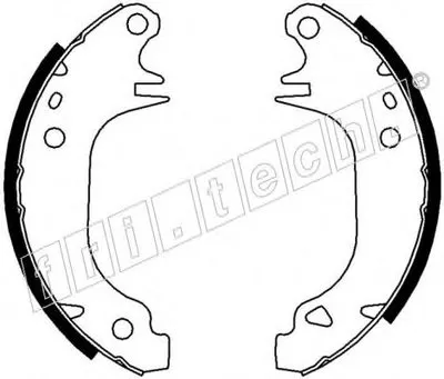 Комплект тормозных колодок REPARATION KIT fri.tech. купить