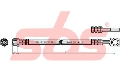 Тормозной шланг sbs купить