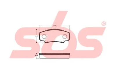 Комплект тормозных колодок, дисковый тормоз sbs купить
