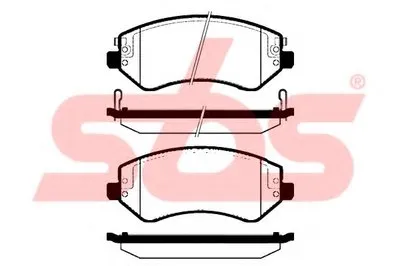 Комплект тормозных колодок, дисковый тормоз sbs купить