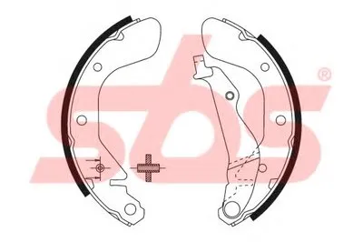 Комплект тормозных колодок sbs купить