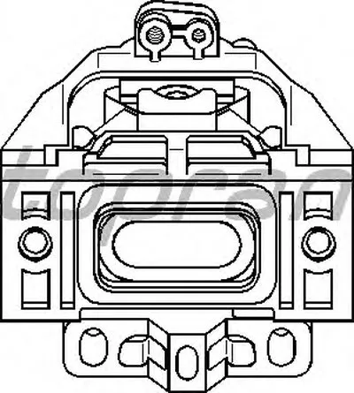Кронштейн двигателя TOPRAN купить