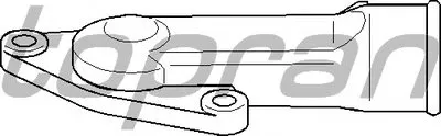 Фланец охлаждающей жидкости TOPRAN купить