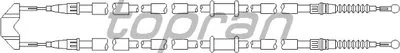 Трос, стояночная тормозная система TOPRAN купить