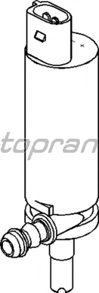 Водяной насос, система очистки фар TOPRAN купить