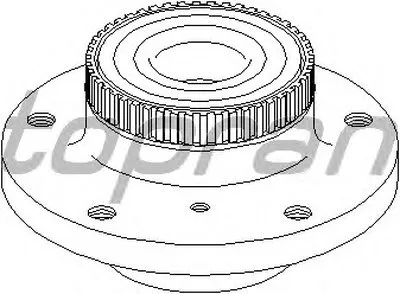 ? колесн. ступицы = TOPRAN купить