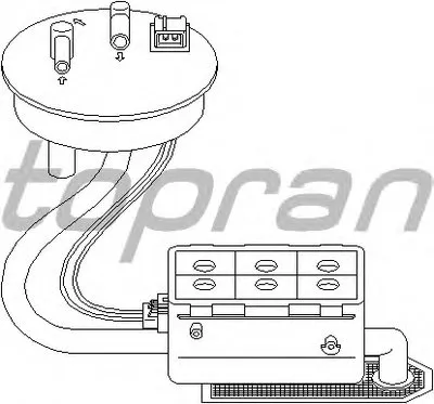 Топливный насос TOPRAN купить